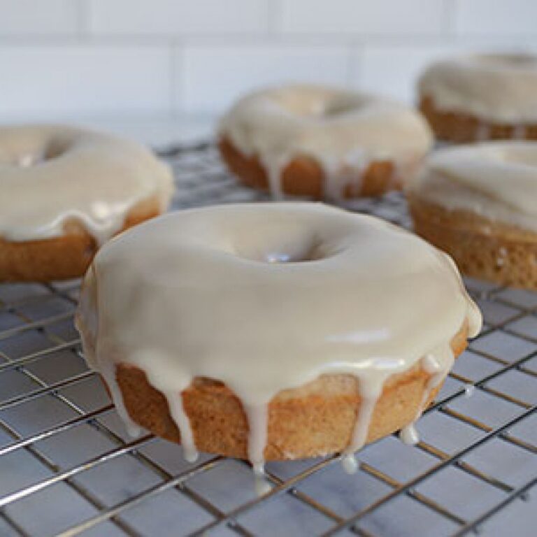 Maple Glazed Baked Donuts Maple Grove Farms Back to School Recipes