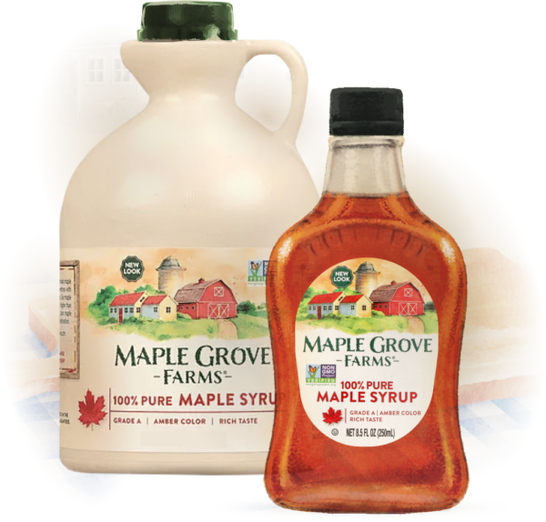 Vermont Maple Syrup, Gourmet Salad Dressing Maple Grove Farms Syrup