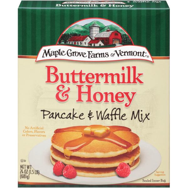 Buttermilk & Honey Pancake & Waffle Mix - Maple Grove Farms